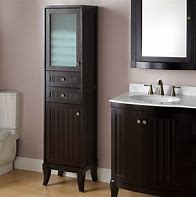 Image result for Bathroom Arnlurs Cabinets