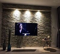 Image result for TV Wall Units Dark Wood