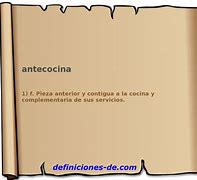 Image result for antecocina