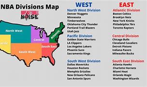 Image result for NBA Teams Divisions