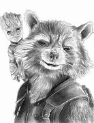 Image result for Guardians of the Galaxy Baby Rocket Cute Drawings