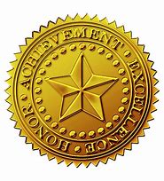Image result for Gold Certificate Seals with Ribbon