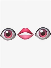 Image result for Eye Lip Eye Emoji