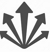 Image result for Many Arrow Signal Icon