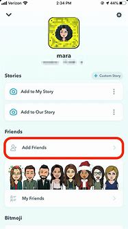 Image result for iPhone Snapchat Friends