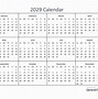 Image result for 2029 Free Printable Calendar PDF