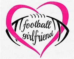 Image result for Football Girlfriend SVG