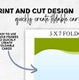Image result for 5X7 Folded Card Template