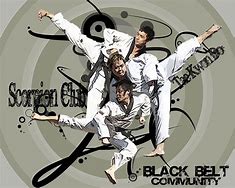 Image result for Taekwondo Cartoon Background