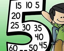 Image result for Counting in 5S Clip Art