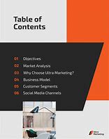 Image result for Professional PowerPoint Table of Contents