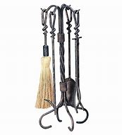 Image result for Wrought Iron Fireplace Tools