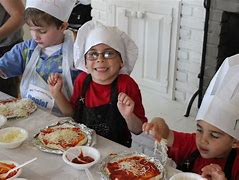 Image result for Preschoolers in a Cooking Class