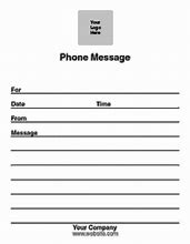 Image result for Phone Call Message Template