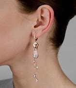 Image result for 14K Rose Gold Drop Earrings