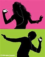Image result for Funny iPod Silhouette Ads