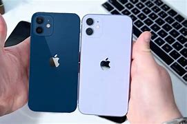 Image result for iPhone 12 Mini Next to iPhone 11
