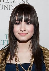 Image result for Demi Lovato Dark Hair