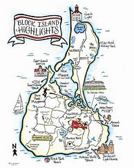 Image result for Block Island RI Map