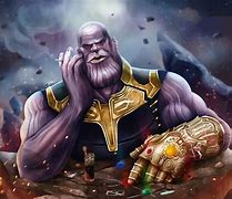 Image result for Thanos Wearing Infinity Gauntlet