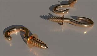 Image result for Brass Screw Hooks
