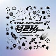 Image result for Y2K Shooting Star Design