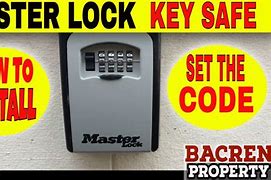 Image result for How to Open a Combination Lock Box