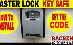 Image result for Set Master Lock Combination