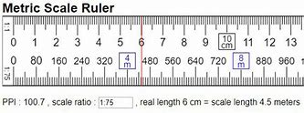 Image result for Metric Scale 36 Inch Ruler