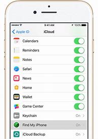 Image result for Find My iPhone Settings