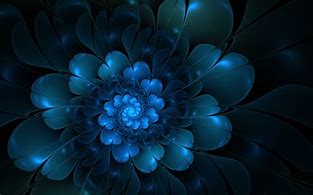 Image result for Blue Wallpaper with Flowers