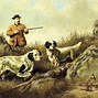 Image result for Hunting Painting Black and White