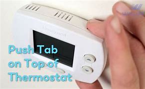 Image result for Honeywell Smart Thermostat Battery Change