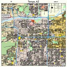 Image result for Tempe Arizona Map