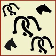 Image result for Horseshoe Stencil
