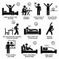 Image result for Healthy Daily Routine