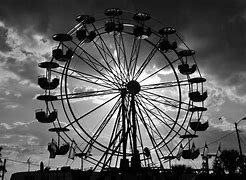 Image result for Ferris Wheel Black and White Photography