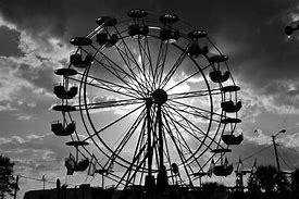 Image result for Ferris Wheel Building Black and White