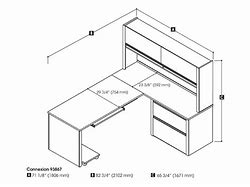 Image result for Lateral File Cabinet with Hutch