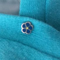 Image result for Forget Me Not Pin Badge