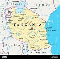 Image result for Mapa De Tanzania