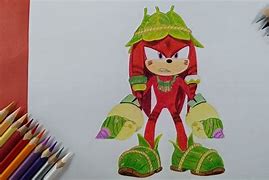 Image result for How to Draw Knuckles From Sonic