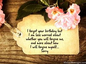 Image result for Friend Forgot Birthday