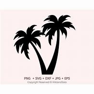 Image result for Palm Tree Silhouette Top View
