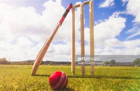 Image result for Cricket Text with Bat or Ball