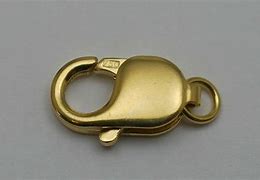 Image result for Gold Chain Lobster Clasp