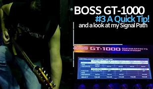 Image result for Boss GT-1000 Signal Chain