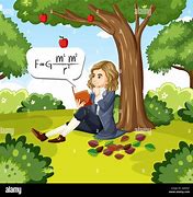 Image result for Sir Isaac Newton Apple Tree Story