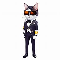 Image result for Cat Wearing Tuxedo Suit