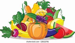 Image result for Fruit and Veg Cartoon